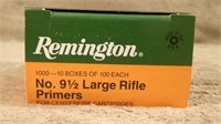 # 9 1/2  Large Rifle Primers