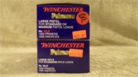 2 Boxes Wincherster Primers Lg Pistol