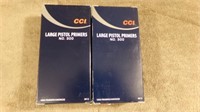 2 Box of CCI Large Pistol Primer