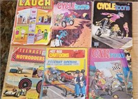 Comic Books, Laugh Parade, Cycletoons, 1960s