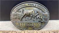 Hesston 1981 NFR Belt Buckle