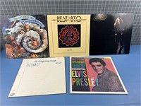 5X CLASSIC ROCK LP VINYL RECORD ALBUMS