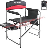 KingCamp Compact Camping Folding Chair/ Side Table