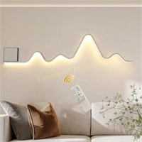 Qcyuui Modern Dimmable LED Wall Sconce 43.3in