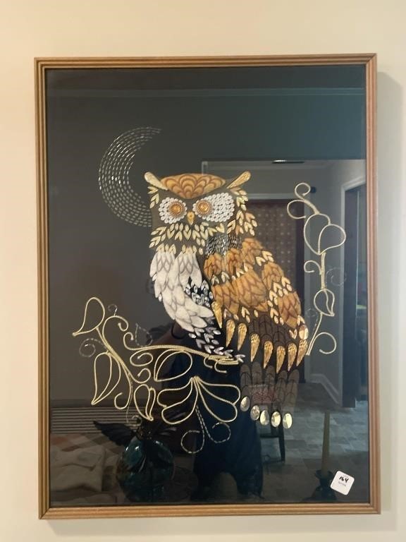 CRAFT KIT OWL - FRAMED