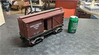 Jersey & Western Cargo Train Car Beam Decanter