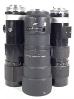 2 Tamaron Zoom Lenses / 1 Sigma Zoom Lens