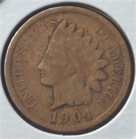 1904 Indian head penny