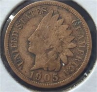 1905 Indian head penny