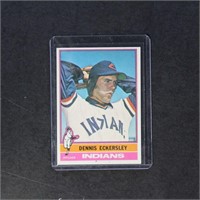 Dennis Eckersley Rookie 1976 Topps #98 Baseball ca