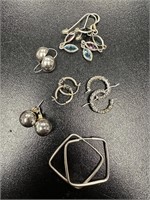 6 sets Sterling .925 earrings