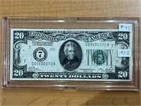 1928 U.S. $20 Bill