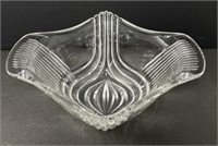 Cut Crystal Art Glass Bowl