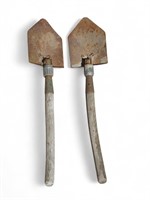 Pair of WWII Army shovels