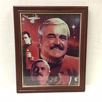 FRAMED STAR TREK PATRICK DOOHAN MONTGOMERY