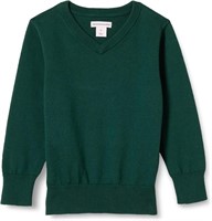 (N) Amazon Essentials Boys' Uniform V-Neck Sweater