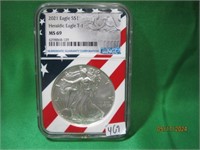 MS69 Silver Eagle 2021