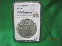 MS69 Silver Eagle 2023