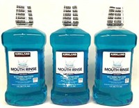 (3) Ice Mint Mouth Rinse Bottles