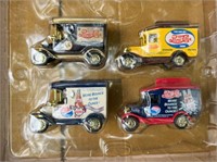 (4 PCS) PEPSI-COLA COLLECTOR CARS