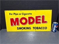24 INCH SINGLE SIDED MODEL SMOKING TOBACCO SIGN