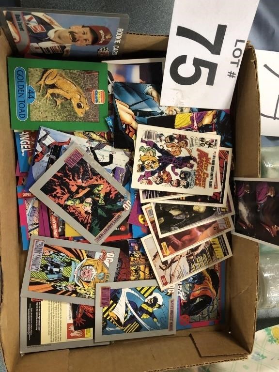 Flat of Trading Cards
