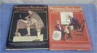 Norman Rockwell coffee table books.