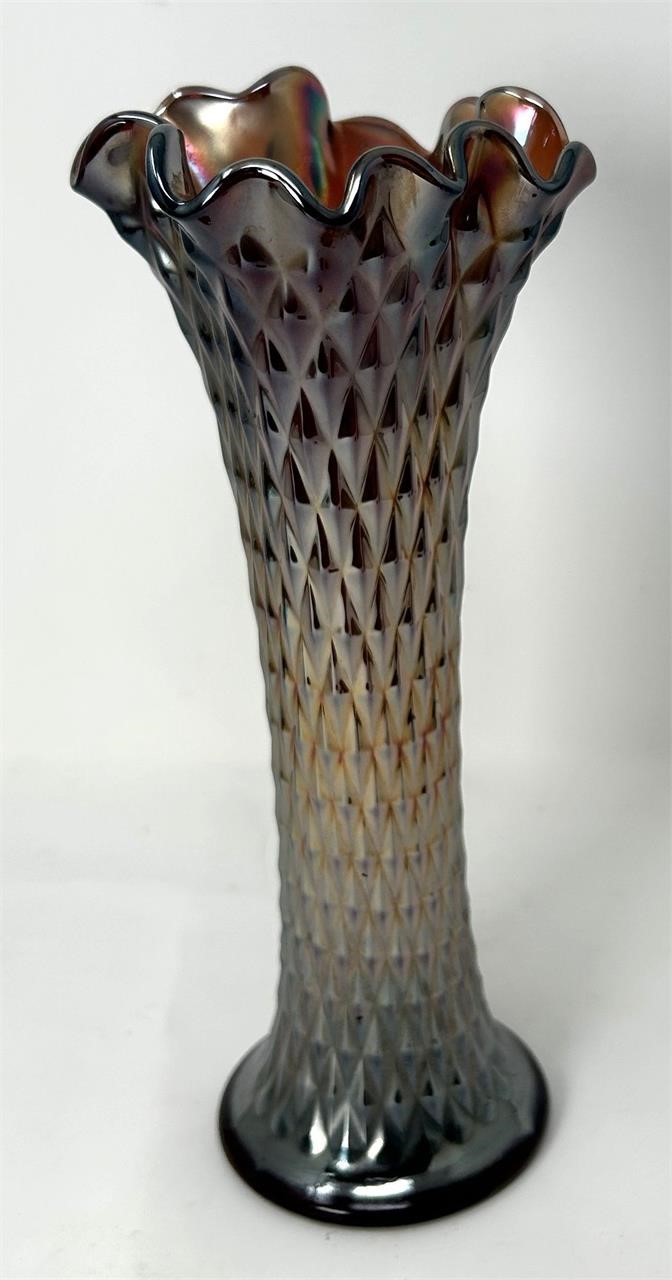 Northwood Diamond Point Vase