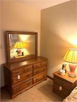 Queen Bedrom Set,Bed,Chest,Nightstand,Dresser