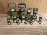 Assorted scale weights