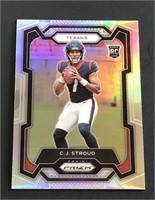 2023 Prizm C.J. Stroud Rookie Silver Holo SP RC