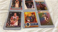 6 Stephen Curry Rookie Basketball Cards