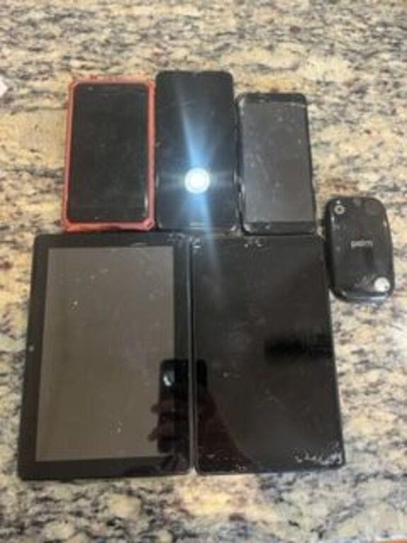 Lot of phones/tablets