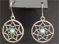 Turquoise style earrings