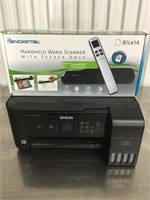 Pandigital handheld wand scanner and Eason