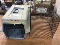 Wire cage and pet carrier