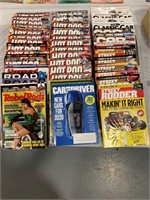 GROUP OF HOT ROD & CAR DRIVER MAGAZINES