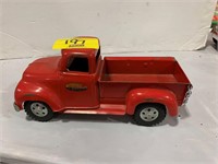 VINTAGE METAL TONKA RED TRUCK