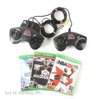 XBox One Games & EA Sports Controllers (3)