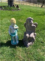 2 Garden Statuaries