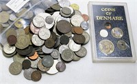 5 POUNDS FOREIGN COINS - GREAT MIX