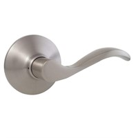 $18  Naples Satin Nickel Hall/Closet Door Lever