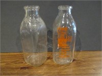 Peoria & Macomb, IL Milk Bottles