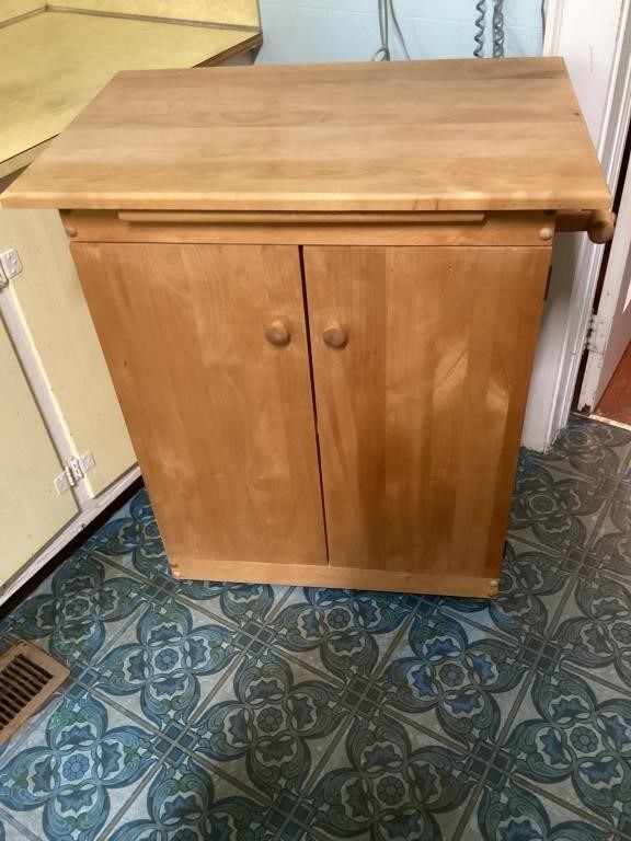 Portable Kitchen Butcher Block