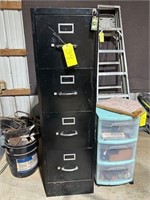 4 DRAWER FILING CABINET / CONTENT