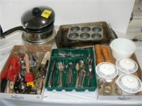 KITCHEN GADGETS AND FLATWARE, BAKEWARE, MIXING