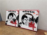 NEW 2 ELVIS Collector Plates