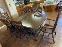 Dining Table (59x41) w/ 3 - 12" Leaves & 6