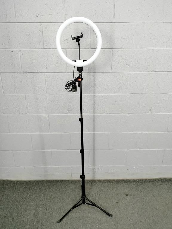 12" Portable Ring Light On Stand