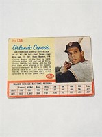 1962 Post Cereal Orland Cepeda card